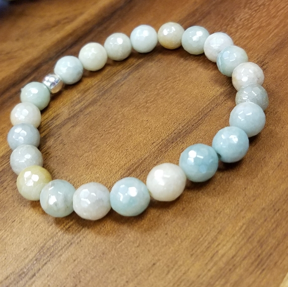 SOLD Amazonite Beads Bracelet - Picture 5 of 15